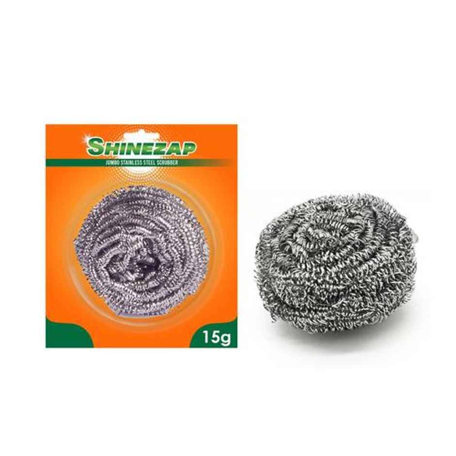 Shinezap Steel Scrubber Combo